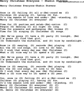 merry christmas song lyrics PJvd